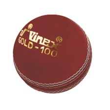 Vinex Cricket Leather Ball - Gold